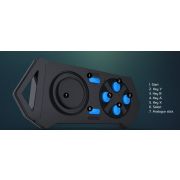 Modecom-VOLCANO-Mini-GamePad-Gamepad-Android-Zwart-Blauw