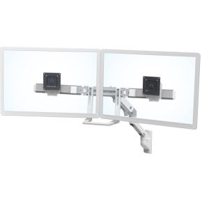 Ergotron HX WALL DUAL MONITOR ARM BRIGHT WHITE