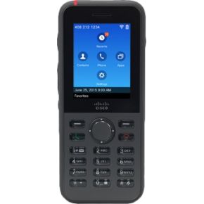 Cisco 8821 Draadloze handset Wi-Fi Zwart - [CP-8821-K9-BUN]
