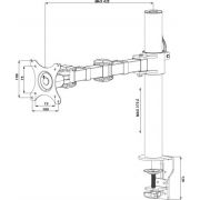 iiyama-DS1001C-B1-30-Bureaubeugel-Single-Arm