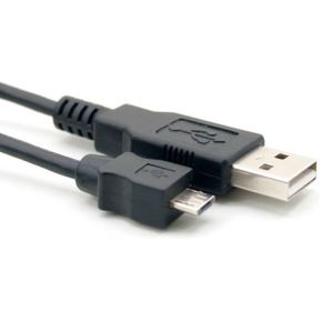 ACT SB0007 3m USB A Micro-USB B Zwart USB-kabel