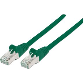 Intellinet 350662 15m Cat6a S/FTP (S-STP) Groen netwerkkabel