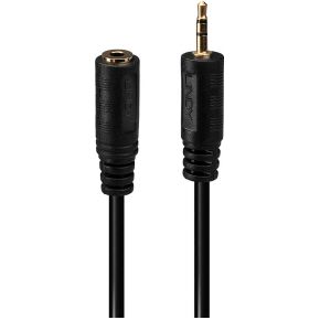 Lindy 35698 0.2m 2.5mm 3.5mm Zwart audio kabel