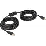 Delock 82915 Kabel USB 2.0 Type-A male > USB 2.0 Type-B male 11 m