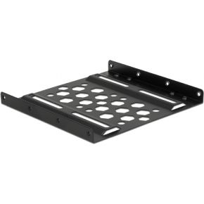 Delock 21287 Aluminium inbouwframe 2,5" tot 3,5" zwart