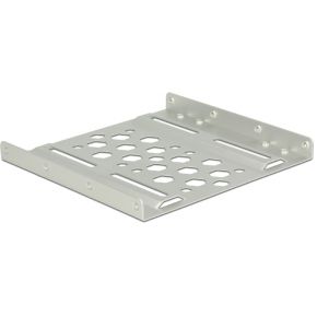 Delock 21289 Aluminium inbouwframe 2,5" tot 3,5" zilver