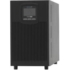 ONLINE USV-Systeme XANTO 3000 Dubbele conversie (online) 3000VA 9AC-uitgang(en) Toren Zwart UPS