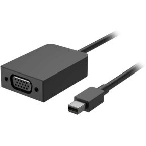 Microsoft Mini DisplayPort/VGA Mini DisplayPort VGA (D-Sub) Zwart - [EJQ-00004]