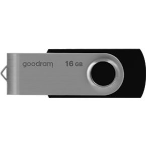 Goodram 16GB USB 2.0 16GB USB 2.0 Type-A Zwart, Zilver USB flash drive