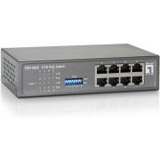 LevelOne-FEP-0800-Fast-Ethernet-10-100-Power-over-Ethernet-PoE-Grijs-FEP-0800W65-netwerk-switch