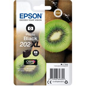Epson 202XL 7.9ml 800pagina's Foto zwart inktcartridge - [C13T02H14020]