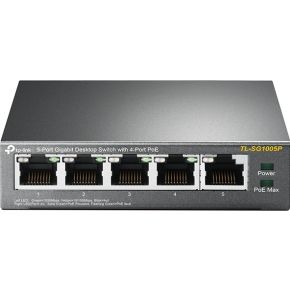 TP-Link TL-SG1005P netwerk switch