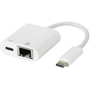 ESTUFF USB-C LAN Charging Adapter Wit hub & concentrator