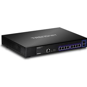 Trendnet TEG-30102WS Managed Gigabit Ethernet (10/100/1000) 1U Zwart netwerk-switch