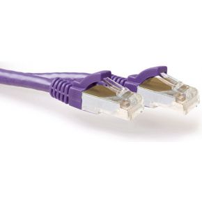 ACT FB2315 15m Cat6a SF/UTP (S-FTP) Paars netwerkkabel