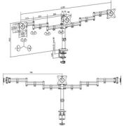 LogiLink-BP0050-3x27-monitor-desk-mount