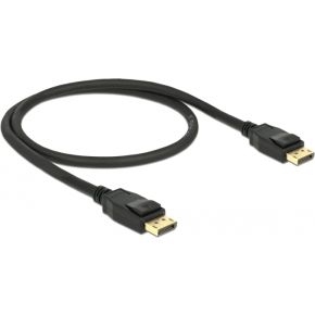 Delock 85506 Kabel DisplayPort 1.2 male > DisplayPort male 4K 60 Hz 0,5 m