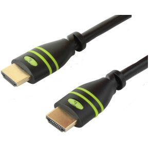 Techly 0.5m HDMI-A M/M 0.5m HDMI HDMI Zwart HDMI kabel