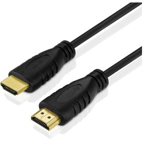 Techly ICOC HDMI2-4-010 1m HDMI HDMI Zwart HDMI kabel