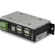 StarTech-com-HB20A4AME-USB-2-0-Type-B-480Mbit-s-Zwart-hub-concentrator