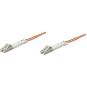 Intellinet 1.0m LC M/M 1m LC LC Oranje Glasvezel kabel - [471206]