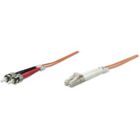 Intellinet 2m LC/ST 2m LC SC Oranje Glasvezel kabel