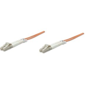 Intellinet 5.0m LC M/M 5m LC LC Oranje Glasvezel kabel