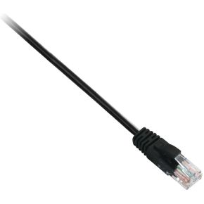 V7 Cat6 Ethernet Black UTP 3M U/UTP (UTP) Zwart 3m Cat6 netwerkkabel