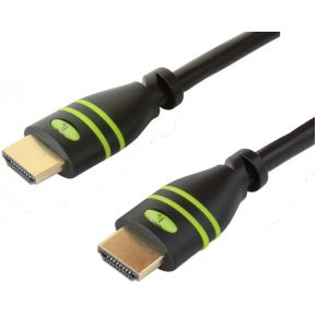 Techly 1.0m HDMI-A M/M 1m HDMI HDMI Zwart HDMI kabel