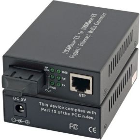 EFB Elektronik EL027V2 1000Mbit/s Multimode Zwart netwerk media converter