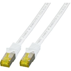 EFB Elektronik MK7001.1W S/FTP (S-STP) Wit 1m Cat6a netwerkkabel