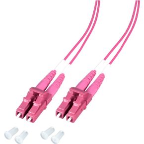 EFB Elektronik O0319.10-1.2 10m 2x LC 2x LC LSZH OM4 Violet Glasvezel kabel