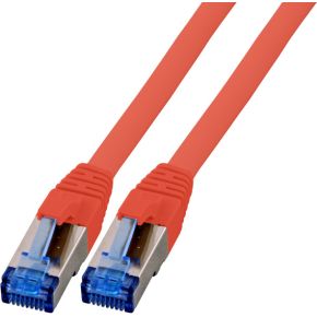 EFB Elektronik K5525FRT.1 S/FTP (S-STP) Rood 1m Cat6a netwerkkabel