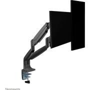 Neomounts-Flat-Screen-Desk-mount-10-32-desk-clamp-grommet-NM-D750DBLACK-