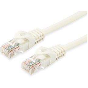 Equip 603008 U/UTP (UTP) Wit 15m Cat6a netwerkkabel