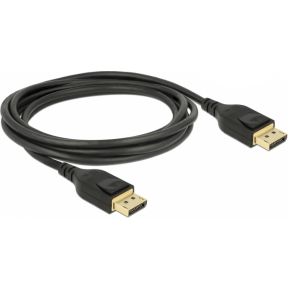 DeLOCK DisplayPort kabel - versie 1.4 / 8K gecertificeerd - 3 meter