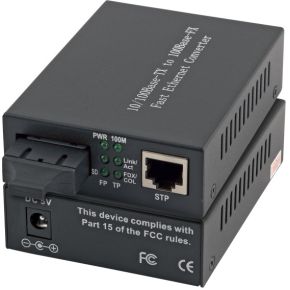 EFB Elektronik EL028V2 netwerk media converter 1000 Mbit/s Zwart