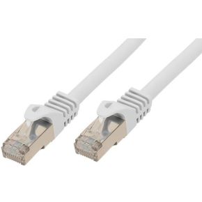 S-Impuls S/FTP CAT7 10 Gigabit netwerkkabel / wit - LSZH - 5 meter