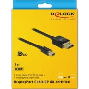 Delock-84927-Mini-DisplayPort-naar-DisplayPort-kabel-8K-60-Hz-1-m-DP-8K-gecertificeerd