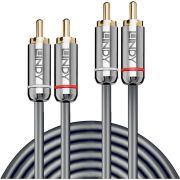 Lindy-35348-audio-kabel-5-m-2-x-RCA-Antraciet