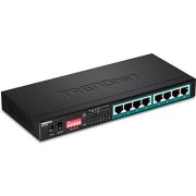 Trendnet-TPE-LG80-netwerk-Unmanaged-Gigabit-Ethernet-10-100-1000-Zwart-Power-over-Ethernet-netwerk-switch