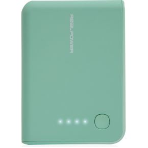 RealPower PB-10000 - Powerbank 10000 mAh met 2 USB-poorten - Blauw