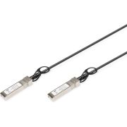 ASSMANN-Electronic-DN-81220-Glasvezel-kabel-0-5-m-SFP-Zwart