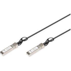 ASSMANN Electronic DN-81222 Glasvezel kabel 2 m SFP+ Zwart