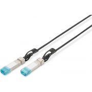 ASSMANN Electronic DN-81224-01 Glasvezel kabel 5 m SFP+ Zwart