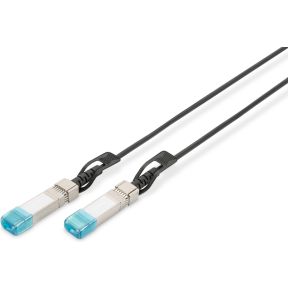 ASSMANN Electronic DN-81226-01 Glasvezel kabel 10 m SFP+ Zwart