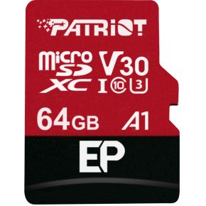 Patriot Memory PEF64GEP31MCX flashgeheugen 64 GB MicroSDXC Klasse 10