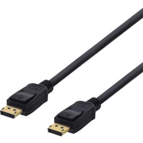 Deltaco - DisplayPort Kabel - 4K UHD - DP 1.2 - 2 meter