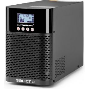 Salicru SLC 700 TWIN PRO 2 Dubbele conversie (online) 700VA 3AC-uitgang(en) Toren Zwart UPS