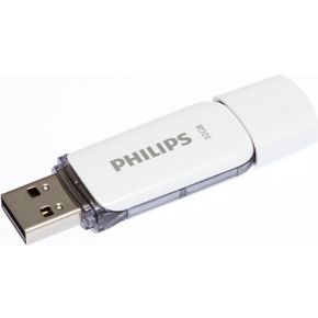 Megekko Philips FM32FD70B USB flash drive 32 GB USB Type-A 2.0 Wit aanbieding